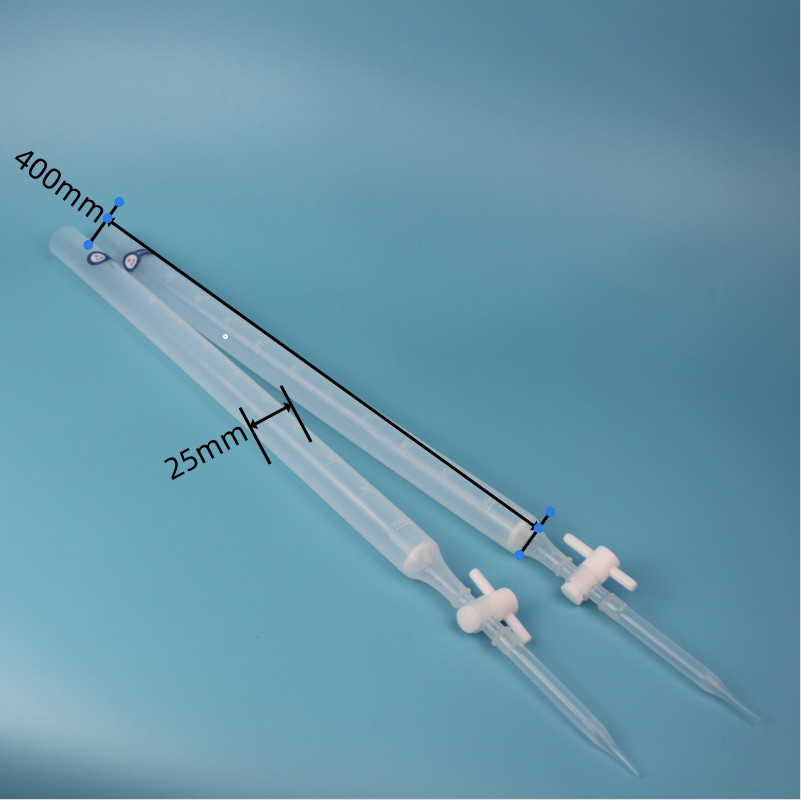 特氟龍精餾柱帶閥門帶塞板耐酸堿PFA精餾柱