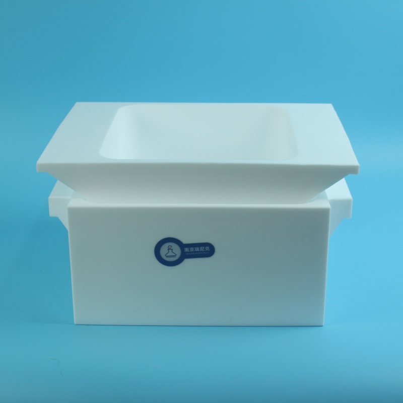 PTFE聚四氟乙烯方槽瀝水槽耐酸堿可定制